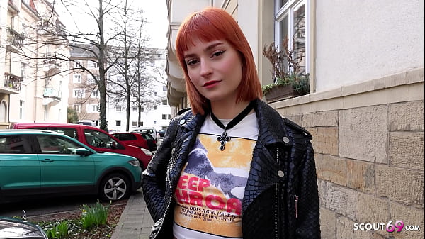 Image GERMAN SCOUT - Skinny Crazy Redhead Teen Dolly Dyson get Rough Fucked at Model Job