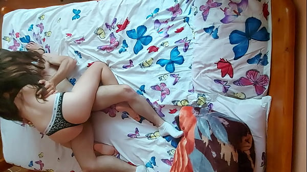 Image Teen couple making love - top view