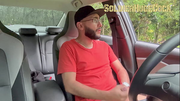 Image I'm making a personalized video and a girl catches me masturbating in the car... She decides to help me and sucks me off!
