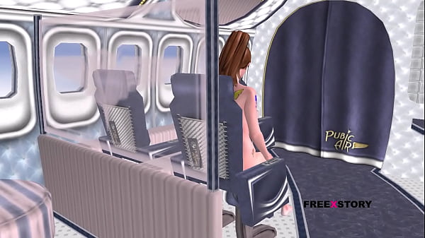 Image Hot MFF Threesome Frenzy &ndash_ 3D Animated Babes Share Massive Cock!