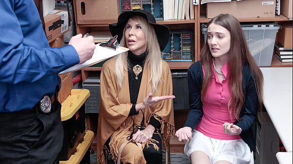Image Teen and Her Grandmaa Getting the Lesson on Shoplifting - Liftermilf