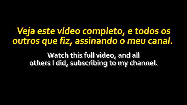 Image Trailer. Enfiando consolo no cuzinho e na buceta