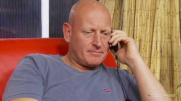 Image As the phone call ends Chloe Conrad walks into the room with her plump ass exposed to excite his dick.