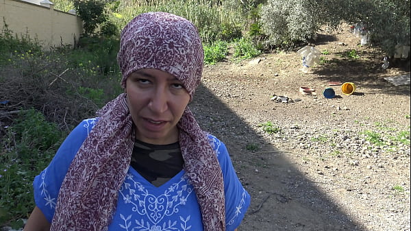 Image A hornyTurkish muslim cuckold wife has sex in public with american soldier