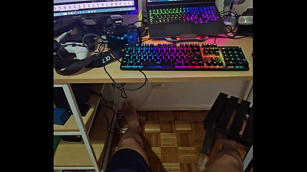 Image I went to my content editor and when I saw that his penis was stopping, I couldn't stand it and I fucked him