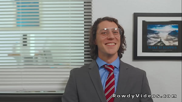 Image Gay coworker fucked until cum in the office