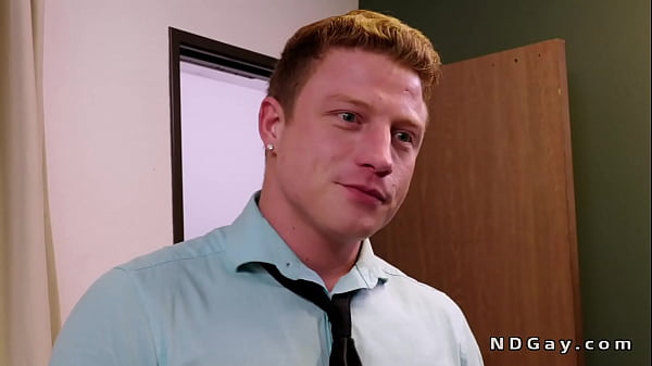 Image Gay co workers rimjob and anal fuck in the office
