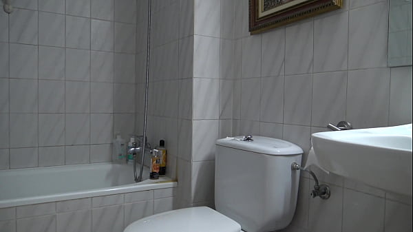 Image A horny Turkish muslim wife meets with a black immigrant in public toilet