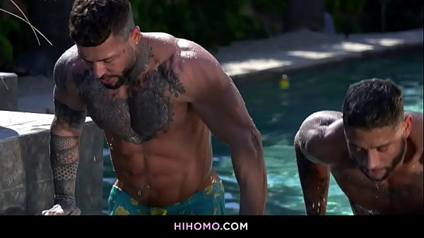 Image Tattooed studs Andre Bedford and Danny Starr fuck each other