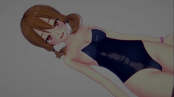 Image Hermanastra quiere jugar solo con sus pies pero acaba muy mojada (traje de ba&ntilde_o)