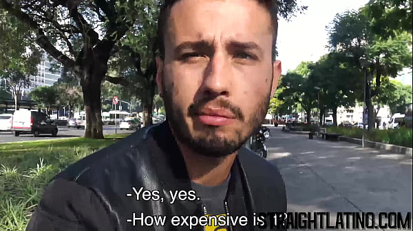 Image Straight latino breeding for money before POV facial