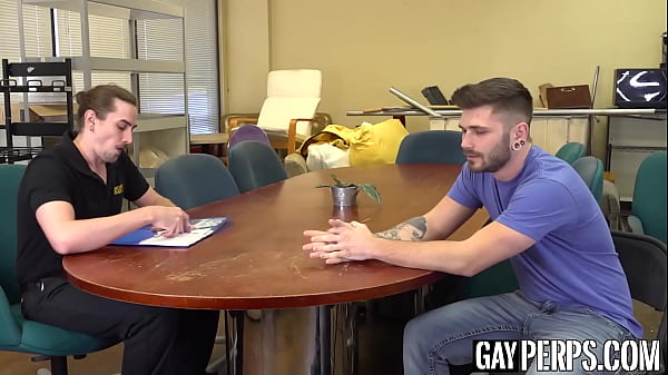 Image Jack Hunter strokes his dick while banged by Tyler Castle