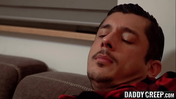 Image Young stepson submits to his stepdaddy after a fine dinner