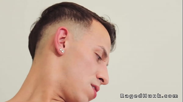 Image Gay models kissing and anal fucking