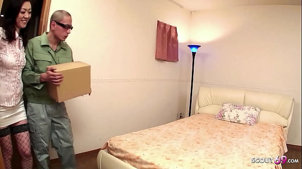 Image Japanese Mature Mom seduce old neighbor to uncensored Cheating Creampie Sex
