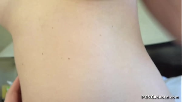 Image Harmony Rivers hot wife femdom cuckolds her sissy husband and makes him eat creampies from her pussy and watch her fuck her lover while locked in chastity