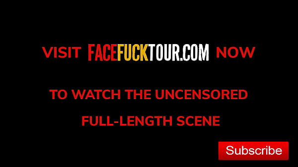 Image Face Fuck Tour - Blonde Throat Goat Lisi Kitty Upside Down Cumshot