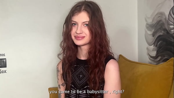 Image 18yo babysitter was late for work, for which she was fucked in a tight pussy