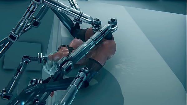 Image 2B recibe mantenimiento vaginal por un Androide | Nier: Automata