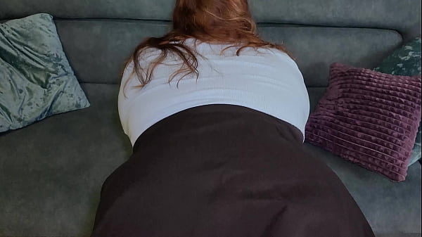 Image Hard penetration in tight pussy of plump naughty student with big ass and natural tits