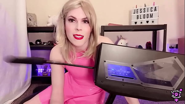 Image F-Machine Alpha - Makes Jessica Bloom Cum Thick Load of Cum Wich She Licks up