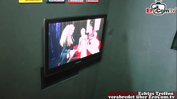 Image Deutsche teen schlampe hat typen im pornokino erwischt und mit ihm fickt