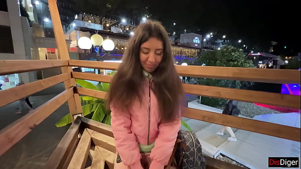 Image Student girl 18 y.o. fucked first guy she met and he filled her pussy with hot sperm - Creampie