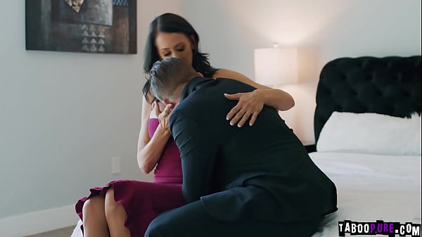 Image Nathan Bronson having a threesome with his wife Maya Woulfe and her stepmom Reagan Foxx
