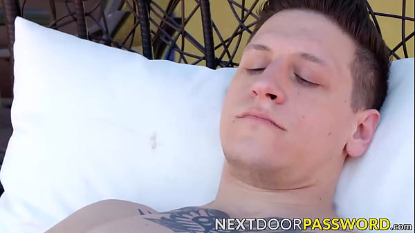 Image Outside fuck session with two fit jocks who love raw anal