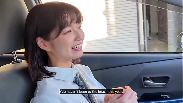 Image [English dubbing] Sumire (18)/She wants to have sex with him and says 'I want to go to your house'! She has sex immediately at her boyfriend's house after a date at the beach!