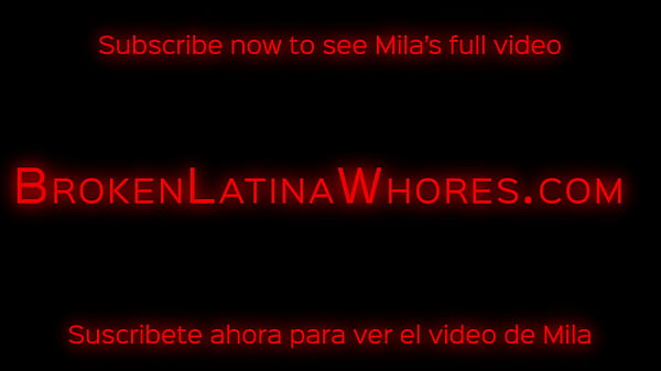Image Skinny Latina Mila Gets Tied Up And Fucked Before Rough Throatfucking