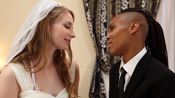 Image MUST SEE!!! Lesbian XXX wedding night - interracial lesboporno