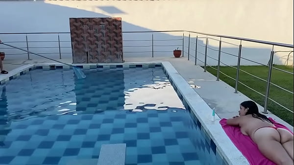 Image que rico es follar en la piscina con mi padrastro