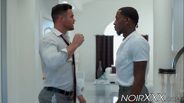 Image Interracial anal sex with muscular hunks Beau Reed and Deep Dic