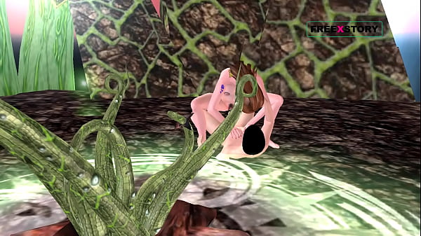 Image An Animated 3D porn video of a Cute girl riding a man's dick