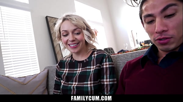 Image Stepsister Is Thankful for Her Stepbrother's Big Cock - Familycum