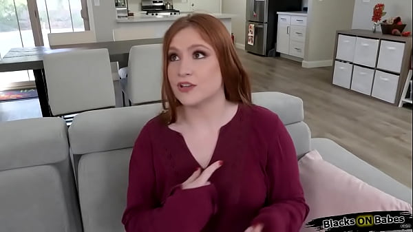 Image Redhead girlfriend ass licking black bf
