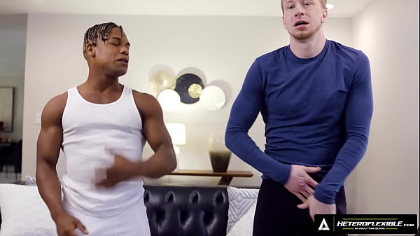 Image HETEROFLEXIBLE - Athletes Adrian Hart & Jesse Stone Aroused During Yoga Session Make Excuses To Fuck