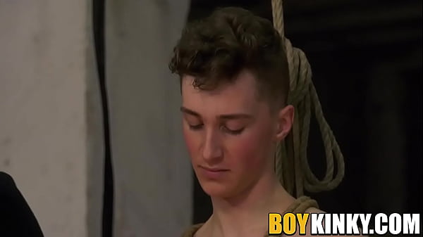 Image Sub twink dommed and jacked off by master until he cums
