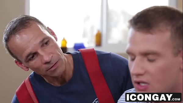 Image Thanking the daddy for the save with a hot and messy fuck