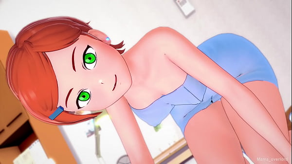 Image Gwen tennyson esta en su cuarto y quiere jugar sobre su cama (version adulta)