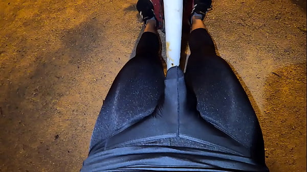 Image I finish training too hot in my tight spandex, almost edging