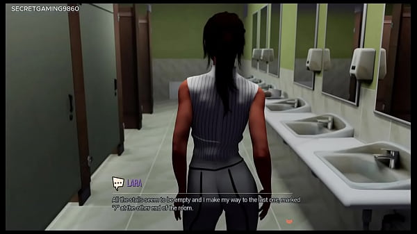 Image Croft Adventures 03 By PIXDES Games - BBC Glory Hole Busty Slut BBC Blowjob| Lara Gets Some Black Cock