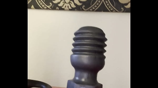 Image Puppy Rides His First BUTT BOLT by Mr. Hankey