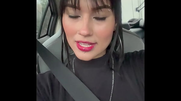 Image Car driver lets me suck his huge cock