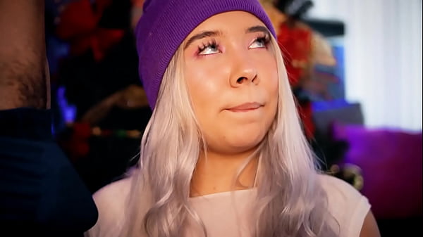 Image Cute-faced blonde sucks a cock while recording this video