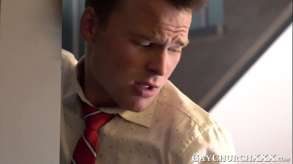 Image Magnetic lust huge cock pastor pounds on stairwell