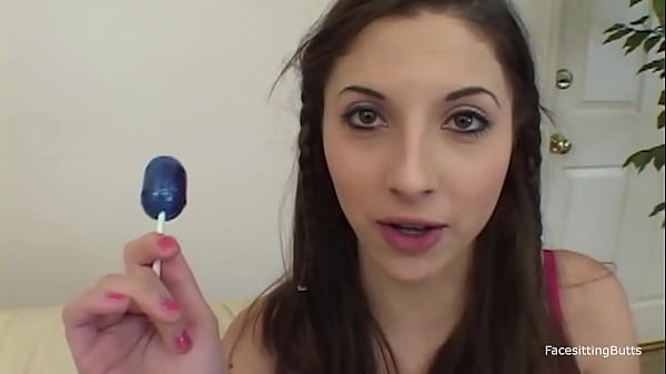 Image Adorable brunette sucks a cock like a lollipop and has hardcore intercourse.