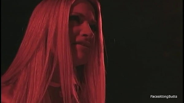 Image Dirty blonde whore gets pussy stretched with a massive black dildo and a huge dick.