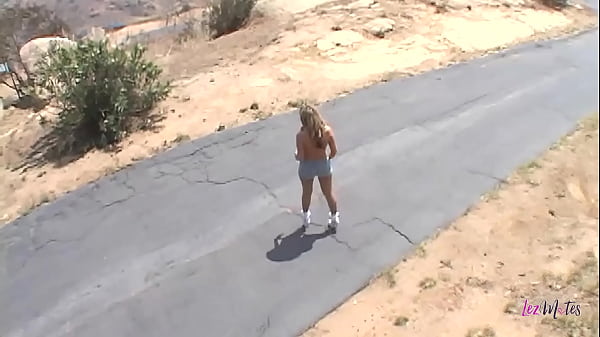 Image Two stunning lesbians play around with sex toys and girthy strapons until they cum.